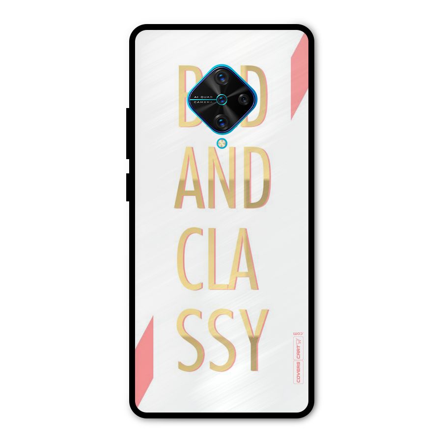Bad And Classy Metal Back Case for Vivo S1 Pro
