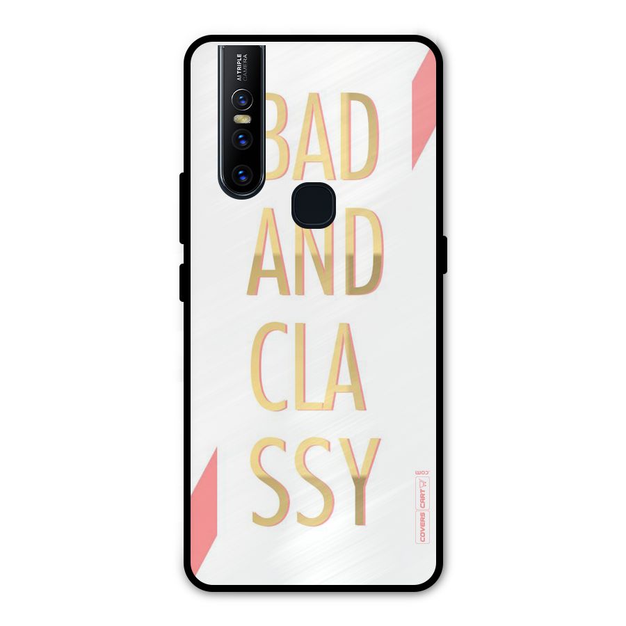Bad And Classy Metal Back Case for Vivo V15