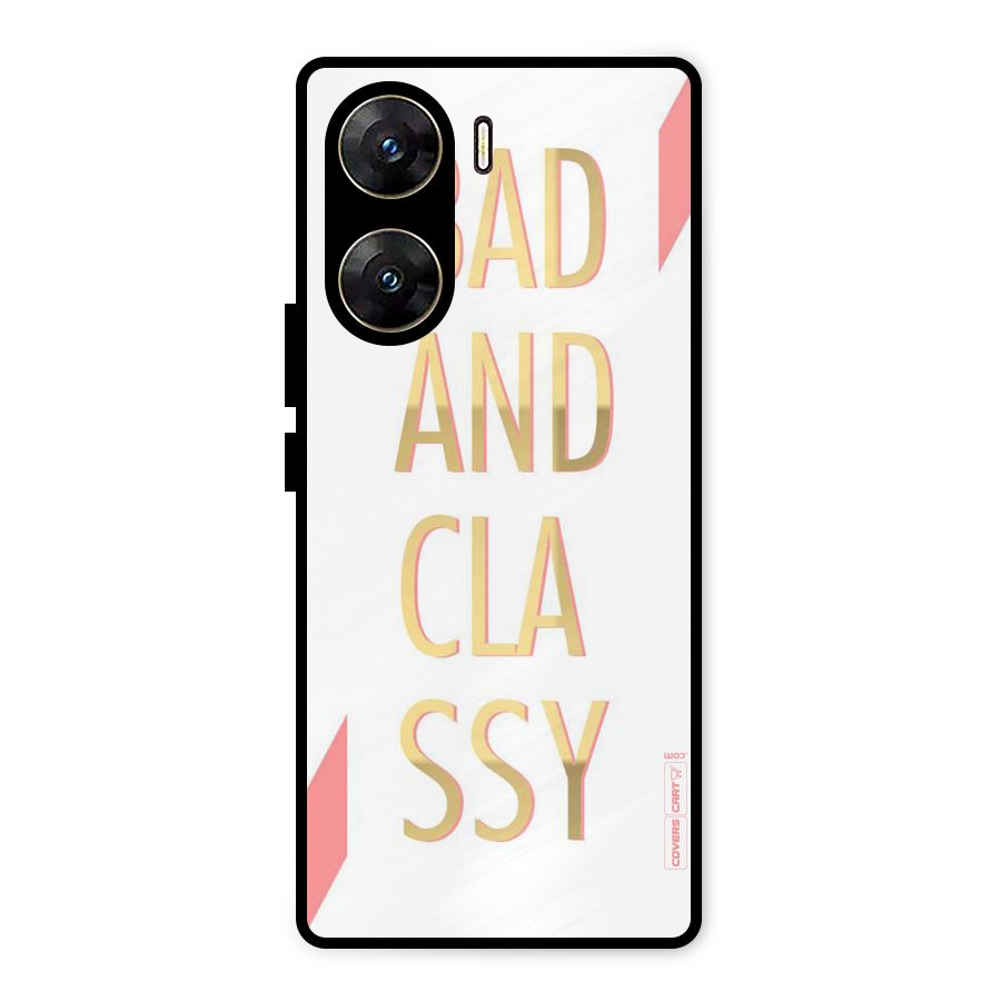 Bad And Classy Metal Back Case for Vivo V29e
