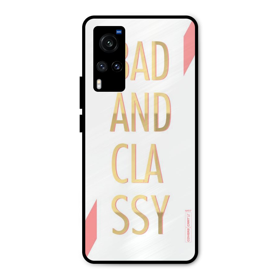 Bad And Classy Metal Back Case for Vivo X60