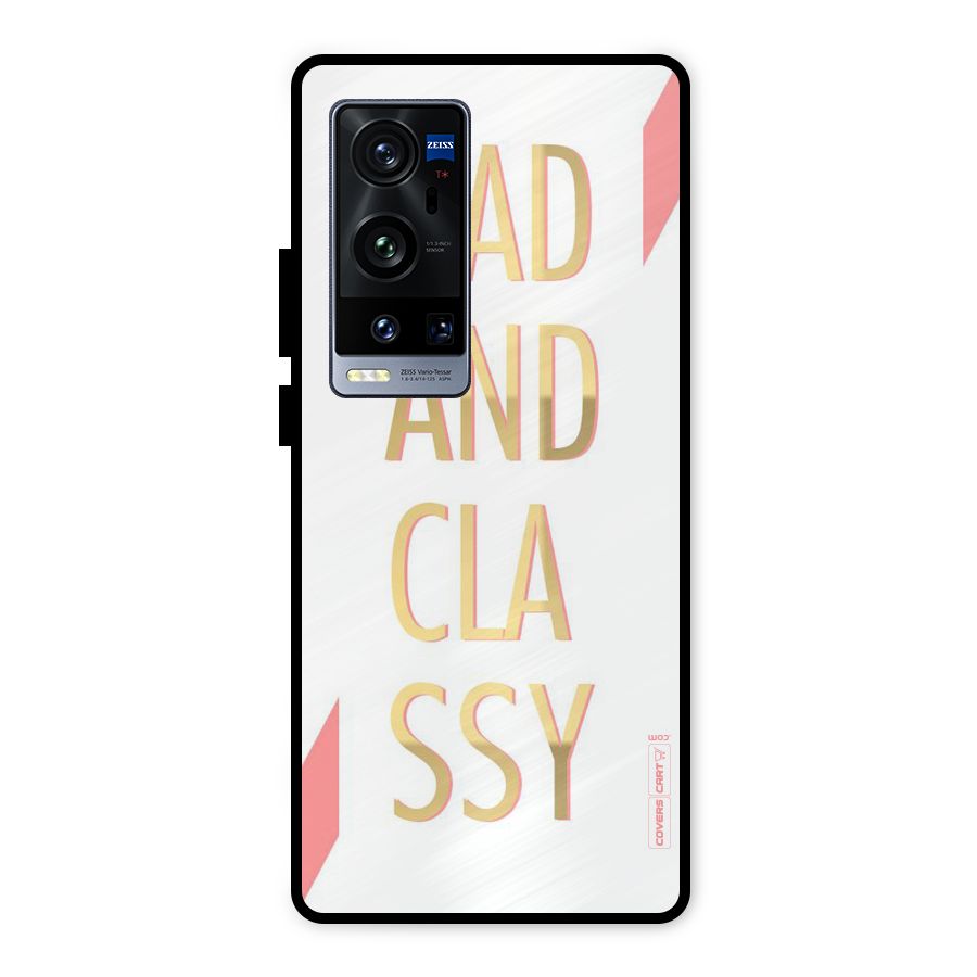 Bad And Classy Metal Back Case for Vivo X60 Pro Plus