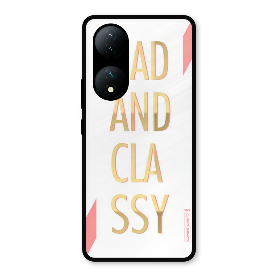 Bad And Classy Metal Back Case for Vivo Y100a