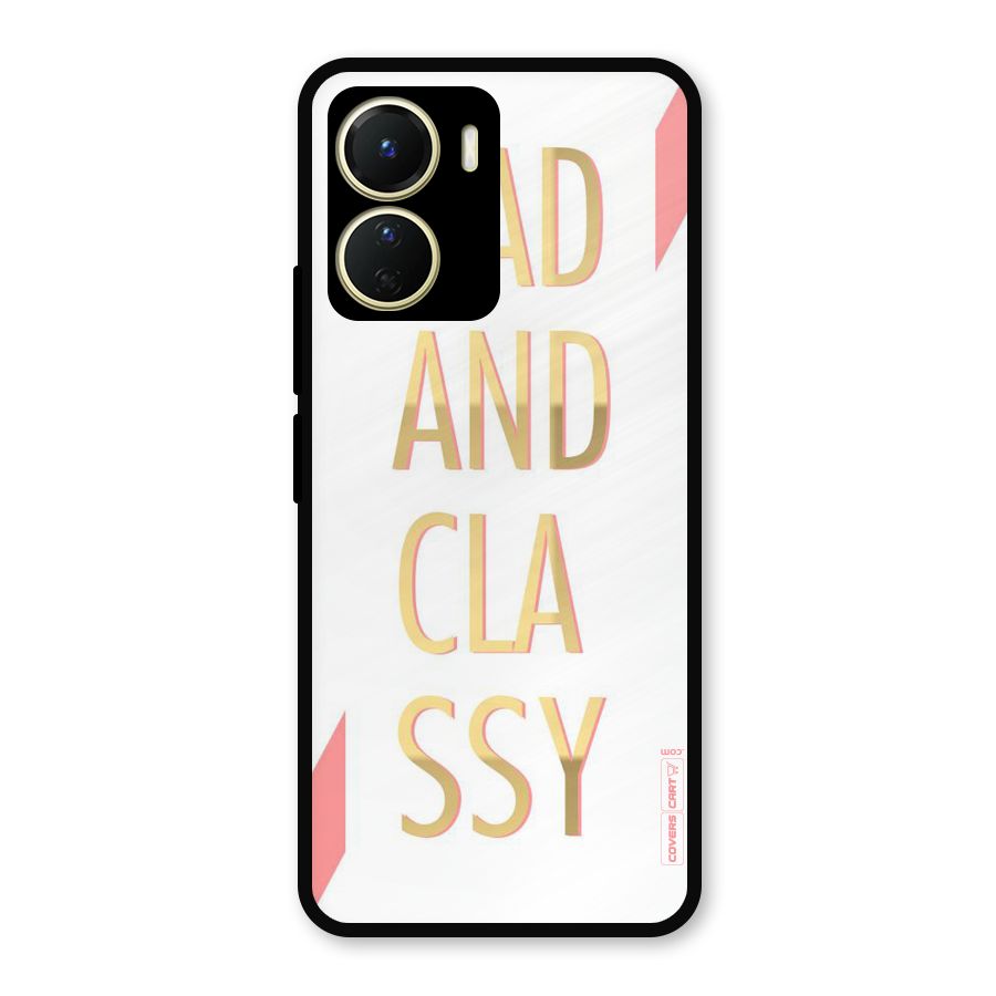 Bad And Classy Metal Back Case for Vivo Y16