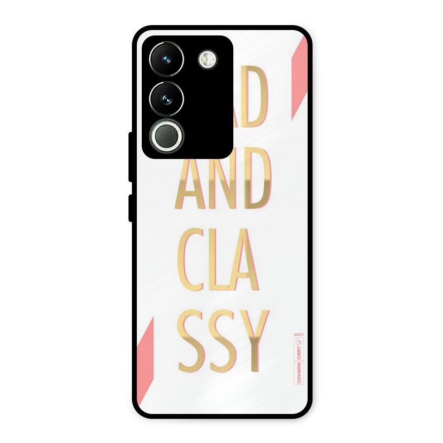 Bad And Classy Metal Back Case for Vivo Y200