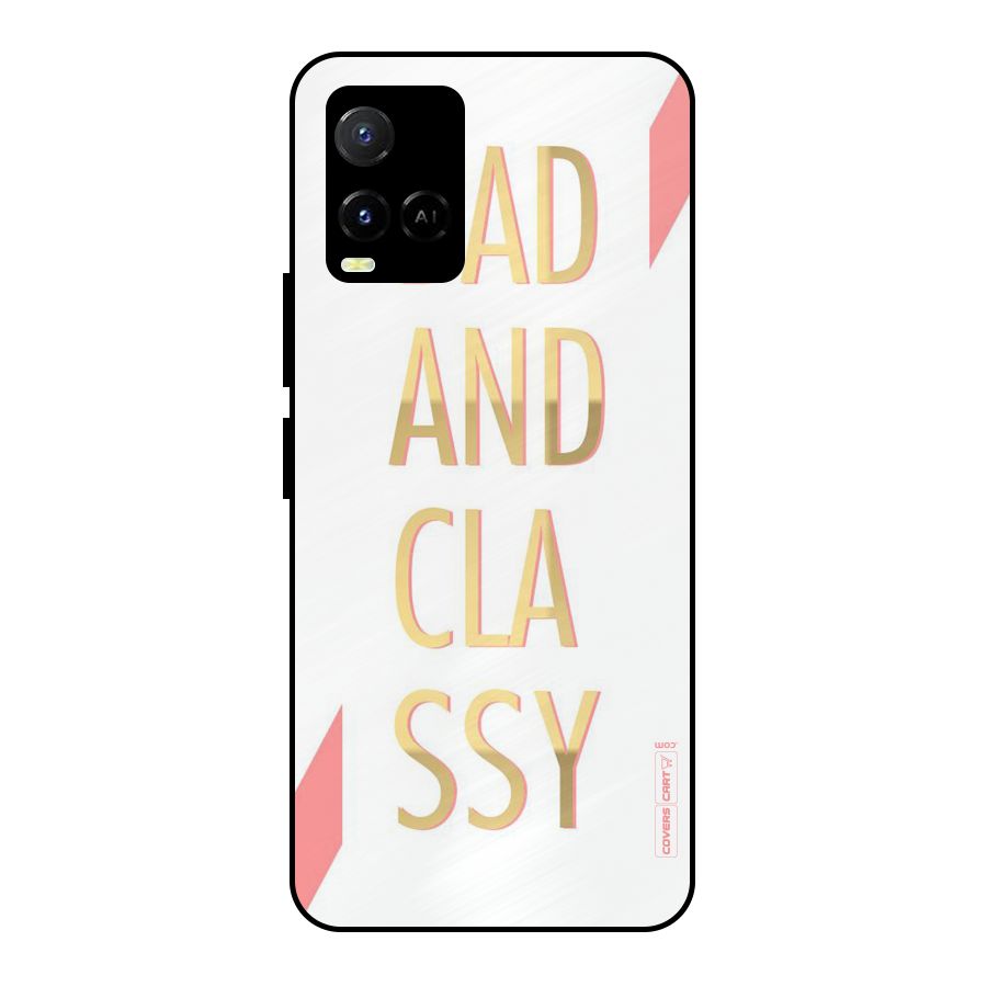 Bad And Classy Metal Back Case for Vivo Y21
