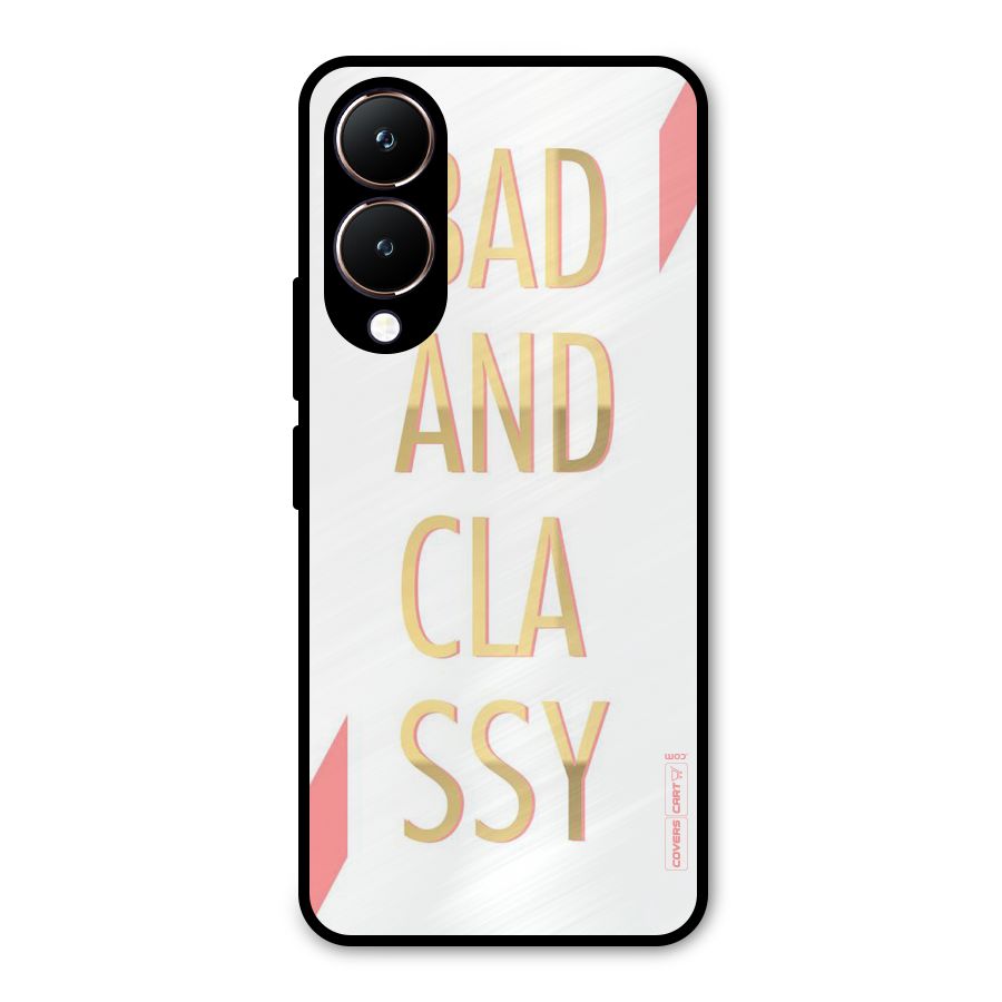 Bad And Classy Metal Back Case for Vivo Y28