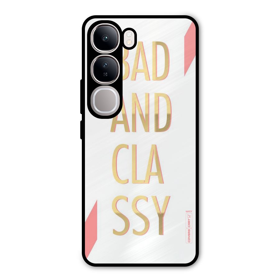 Bad And Classy Metal Back Case for Vivo Y300