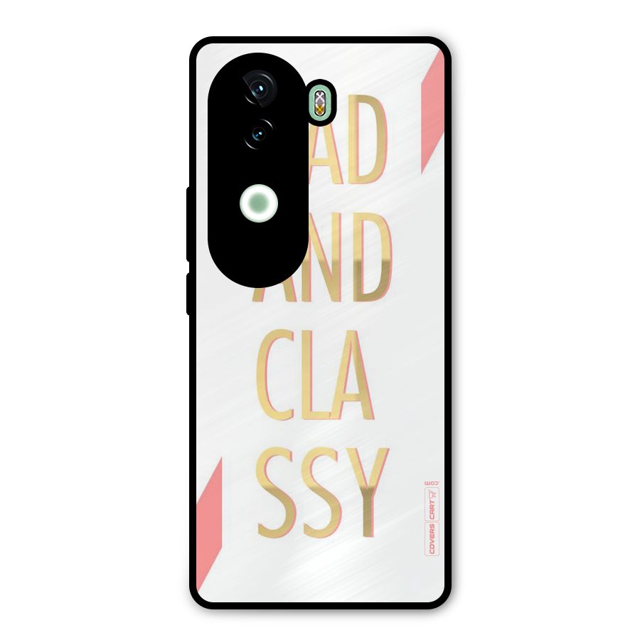 Bad And Classy Metal Back Case for iQOO Z9s