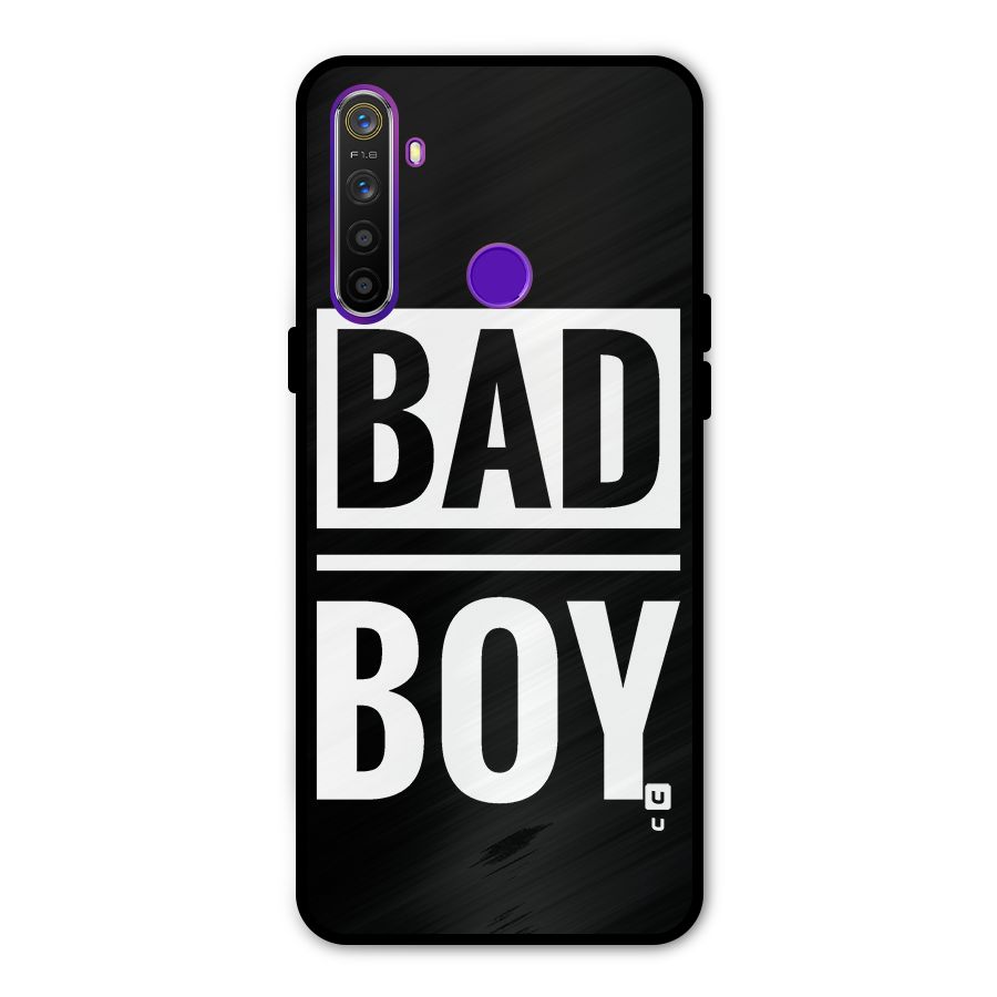 Bad Boy Glass Back Case for Realme 5s