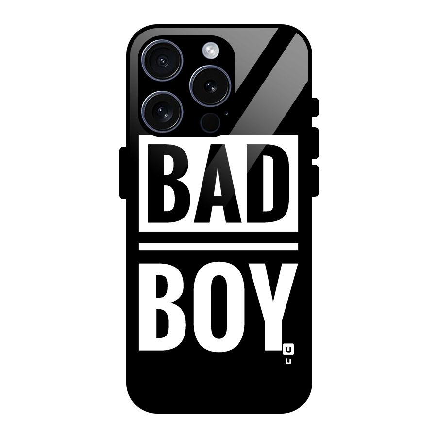 Bad Boy Glass Back Case for iPhone 15 Pro