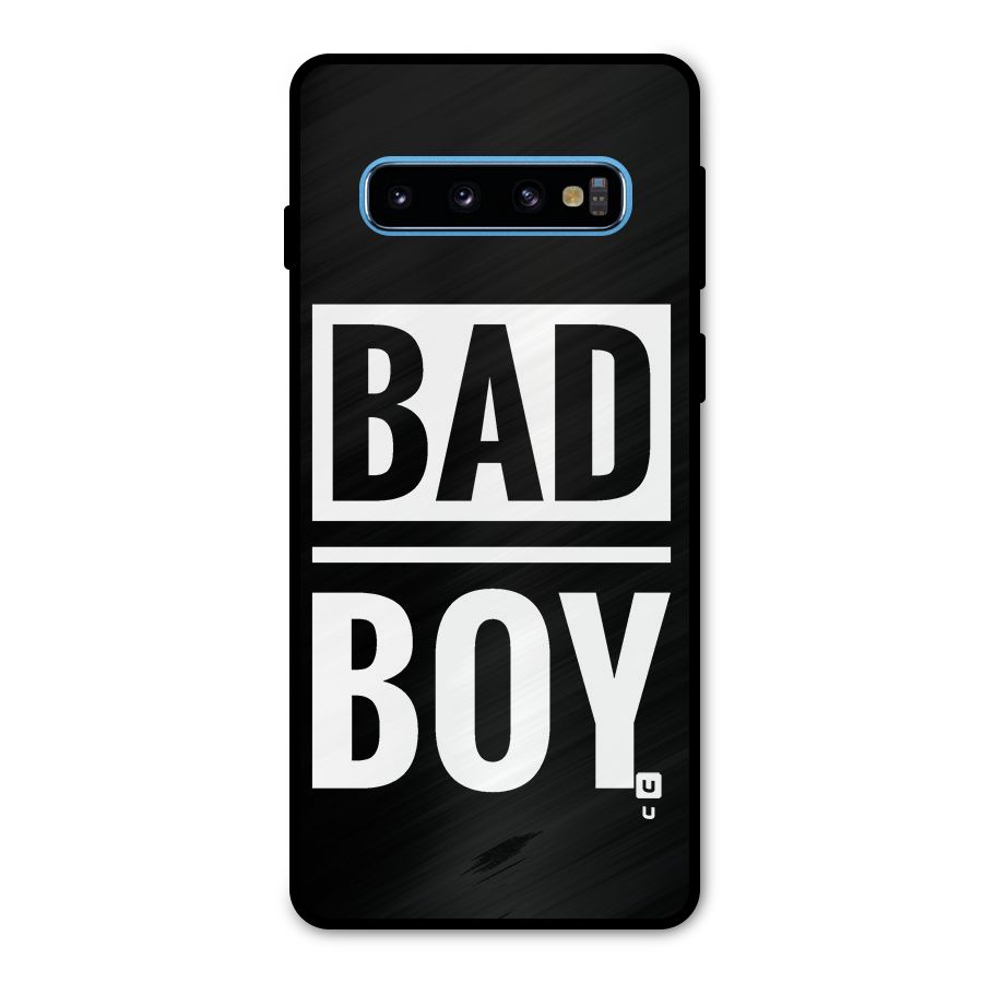 Bad Boy Metal Back Case for Galaxy S10