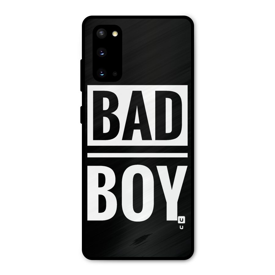 Bad Boy Metal Back Case for Galaxy S20