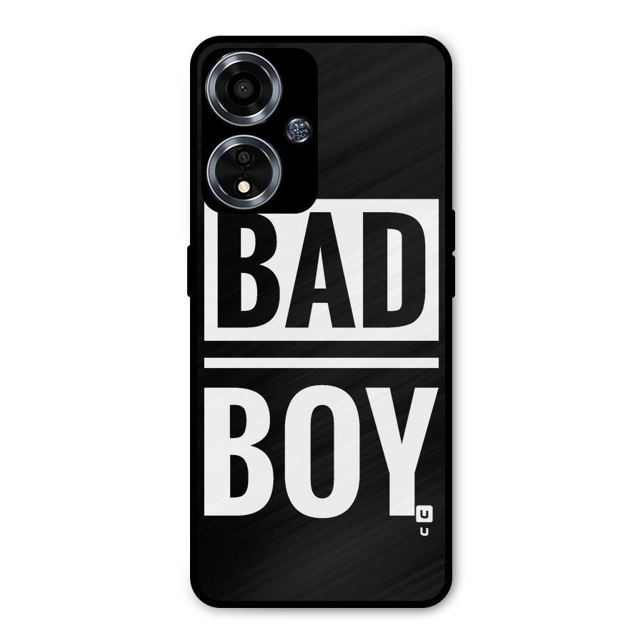 Bad Boy Metal Back Case for Oppo A59