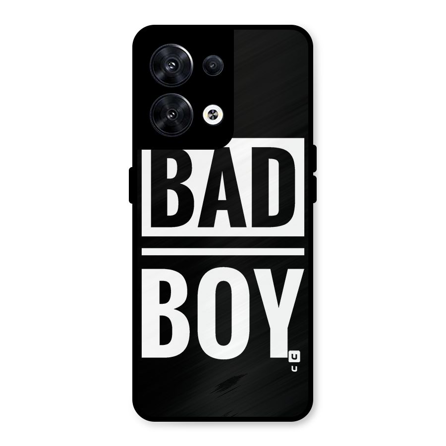 Bad Boy Metal Back Case for Oppo Reno8 5G