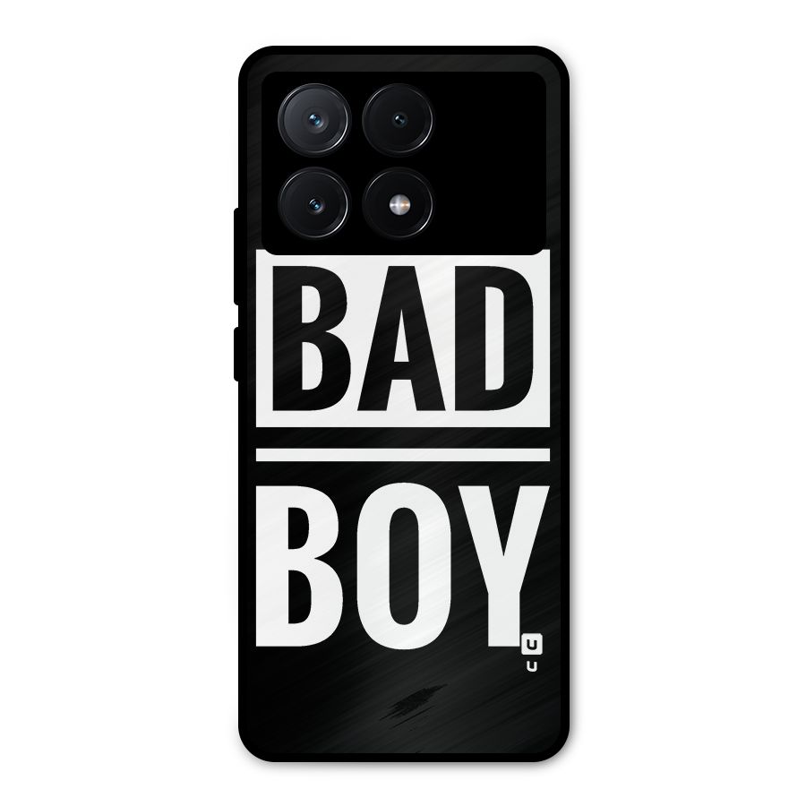 Bad Boy Metal Back Case for Poco X6 Pro