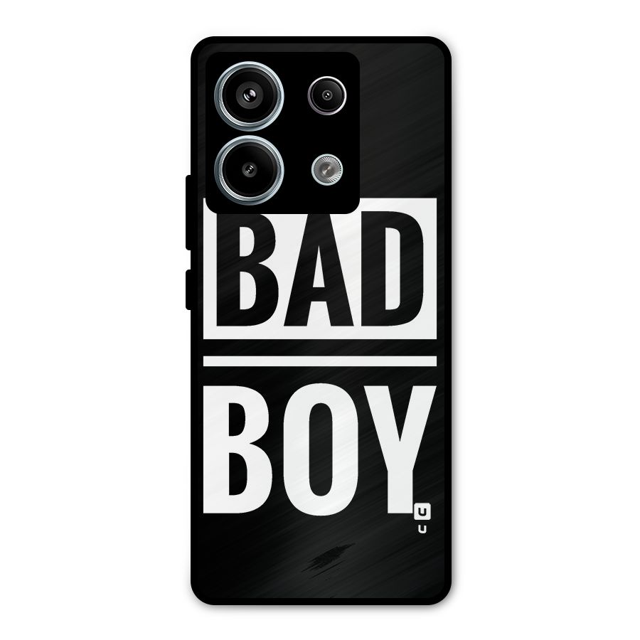 Bad Boy Metal Back Case for Redmi Note 13 Pro 5G