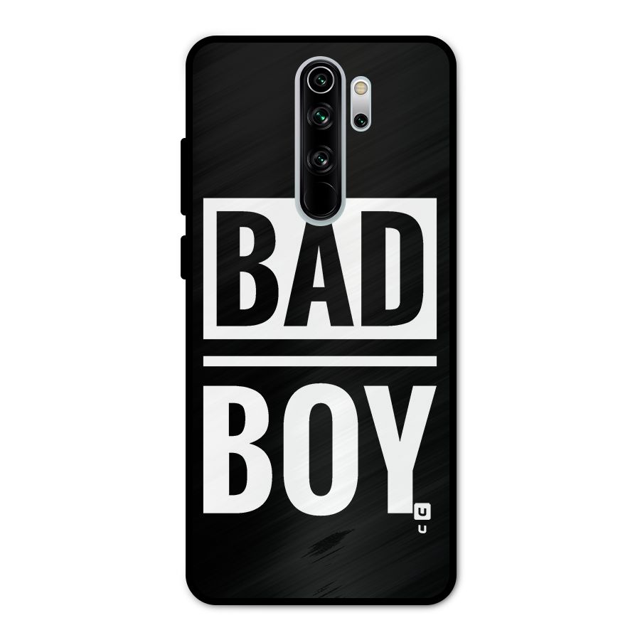 Bad Boy Metal Back Case for Redmi Note 8 Pro