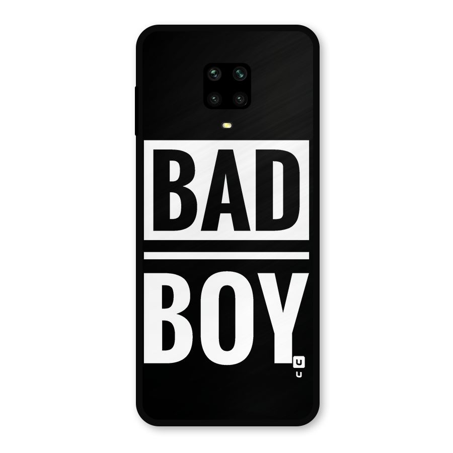 Bad Boy Metal Back Case for Redmi Note 9 Pro Max