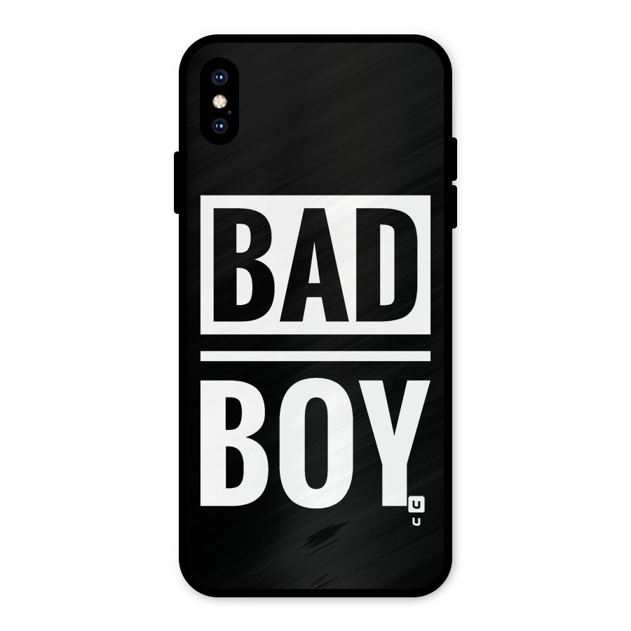 Bad Boy Metal Back Case for iPhone XS Max