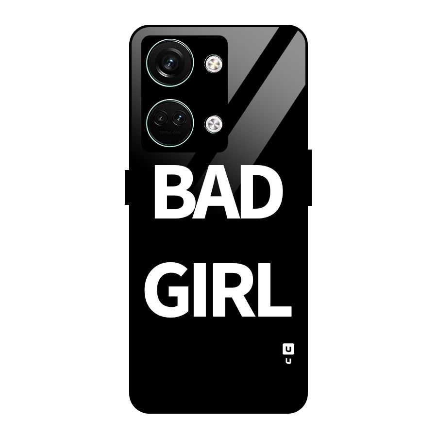 Bad Girl Attitude Glass Back Case for Oneplus Nord 3