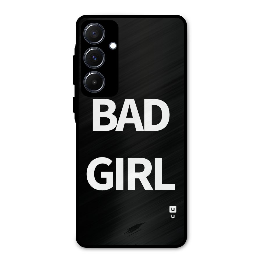 Bad Girl Attitude Metal Back Case for Galaxy A55