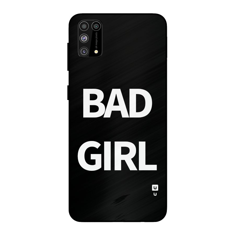 Bad Girl Attitude Metal Back Case for Galaxy F41