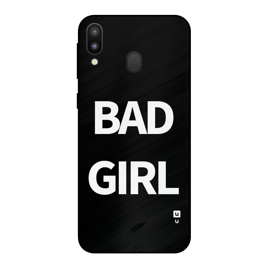 Bad Girl Attitude Metal Back Case for Galaxy M20