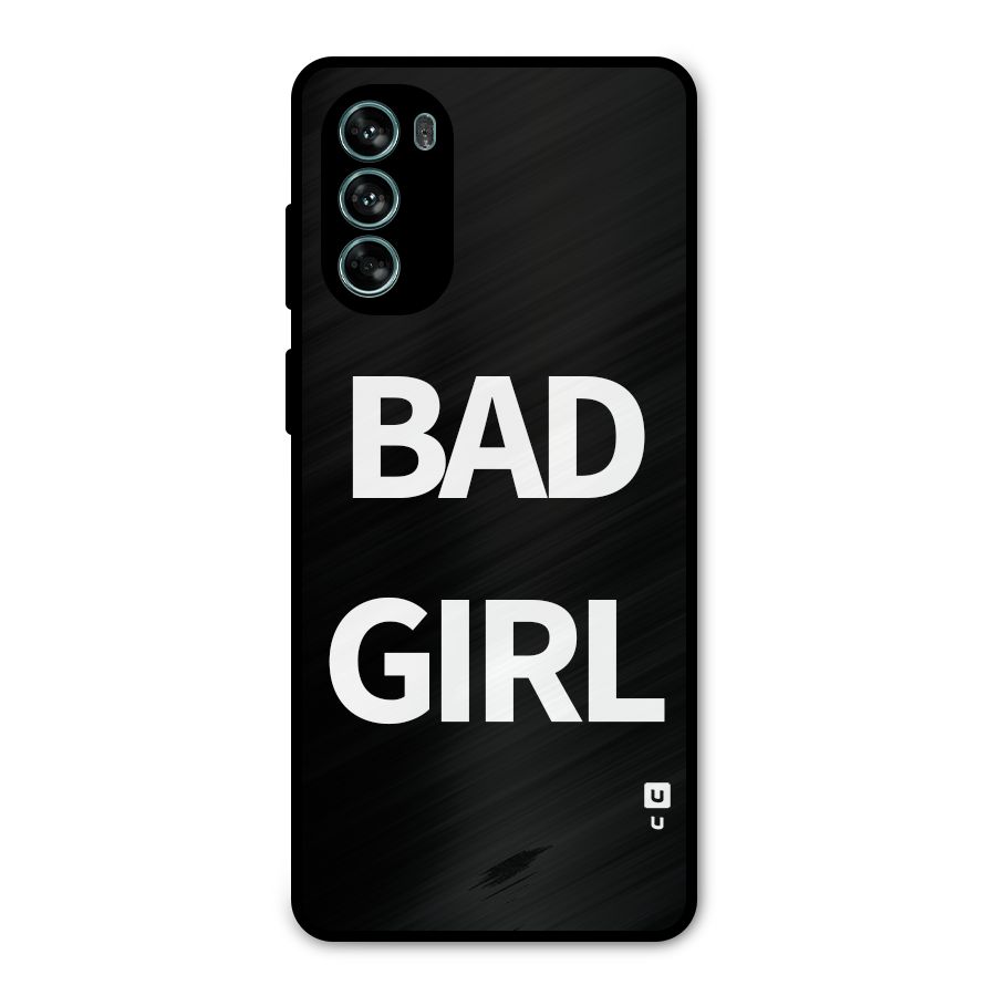 Bad Girl Attitude Metal Back Case for Moto G62
