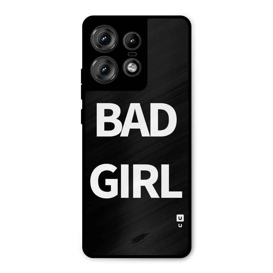 Bad Girl Attitude Metal Back Case for Motorola Edge 50 Pro