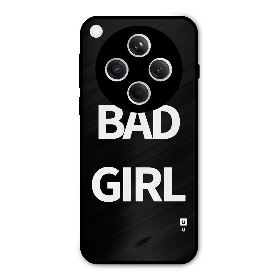 Bad Girl Attitude Metal Back Case for Oppo Find X8