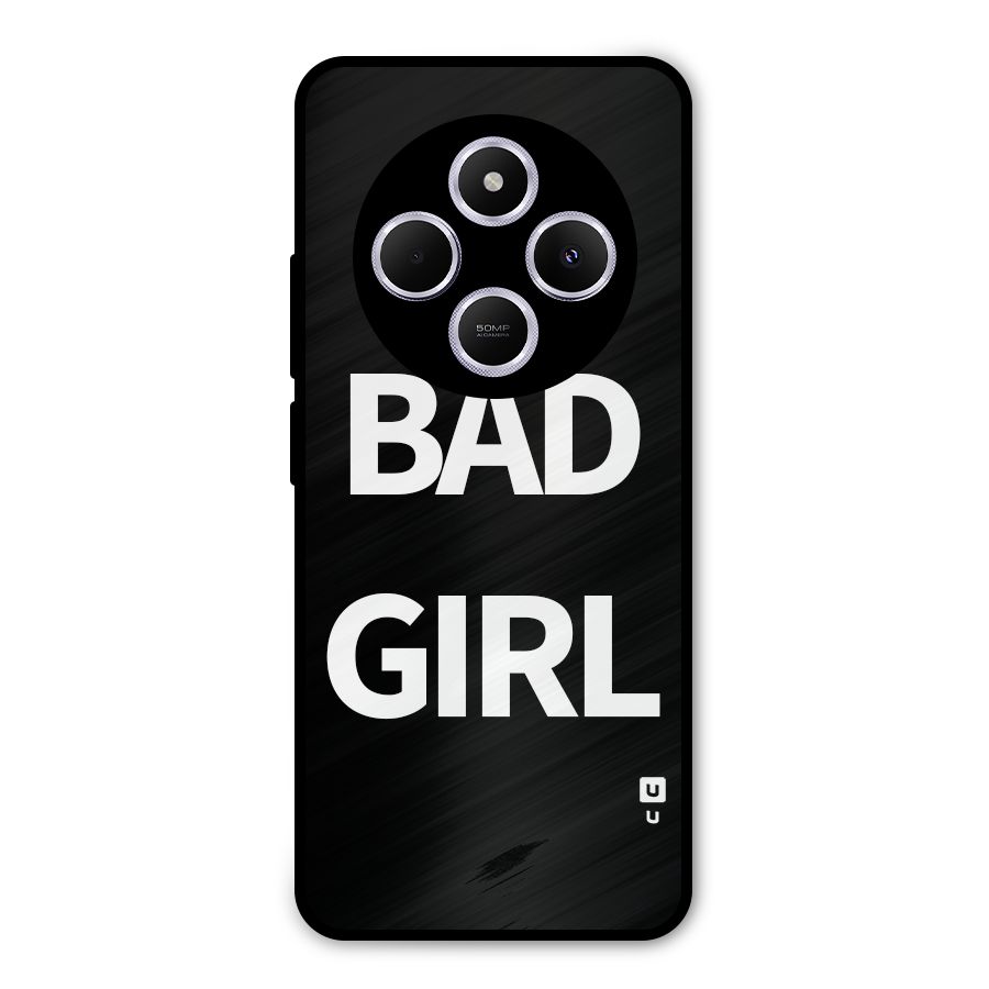Bad Girl Attitude Metal Back Case for Poco M7