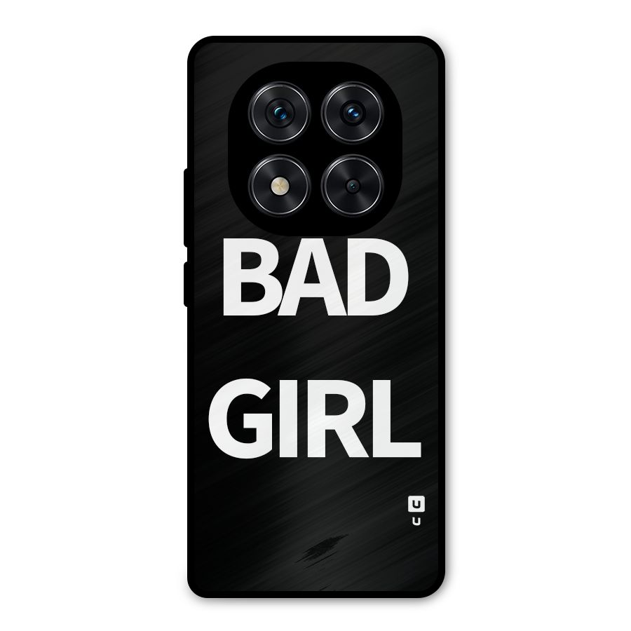 Bad Girl Attitude Metal Back Case for Redmi Note 14 Pro 5G