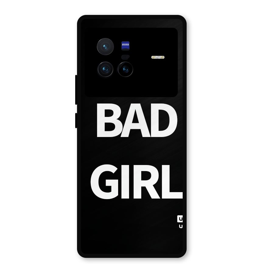 Bad Girl Attitude Metal Back Case for Vivo X80