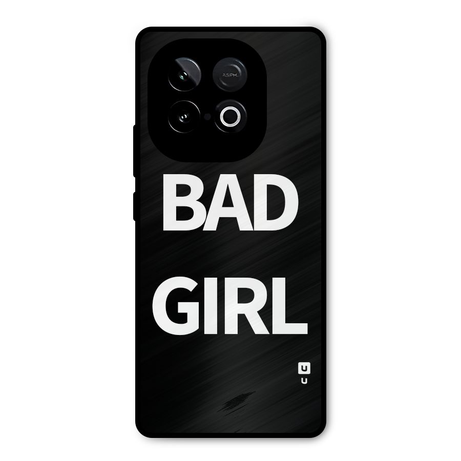 Bad Girl Attitude Metal Back Case for iQOO Neo 10