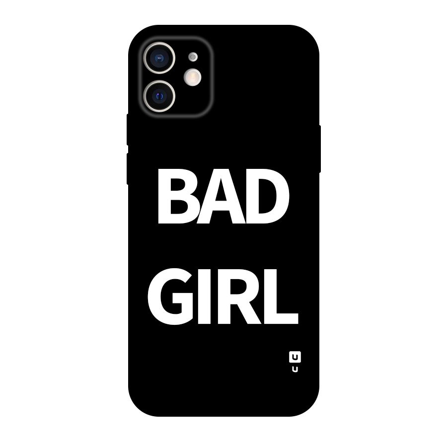 Bad Girl Attitude Original Polycarbonate Back Case for iPhone 12