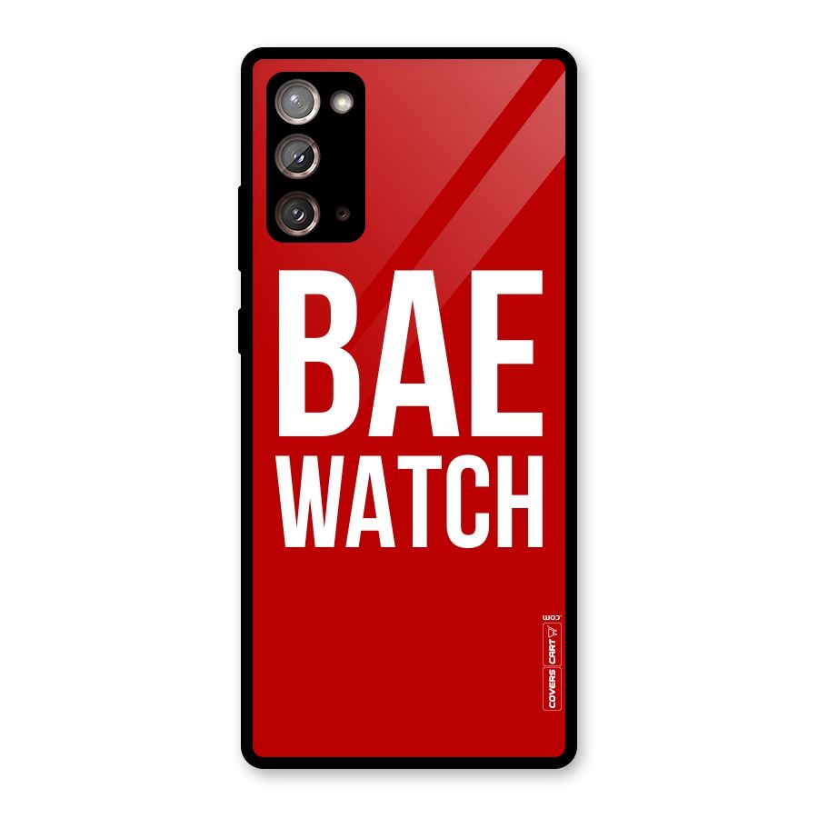 Bae Watch Glass Back Case for Galaxy Note 20