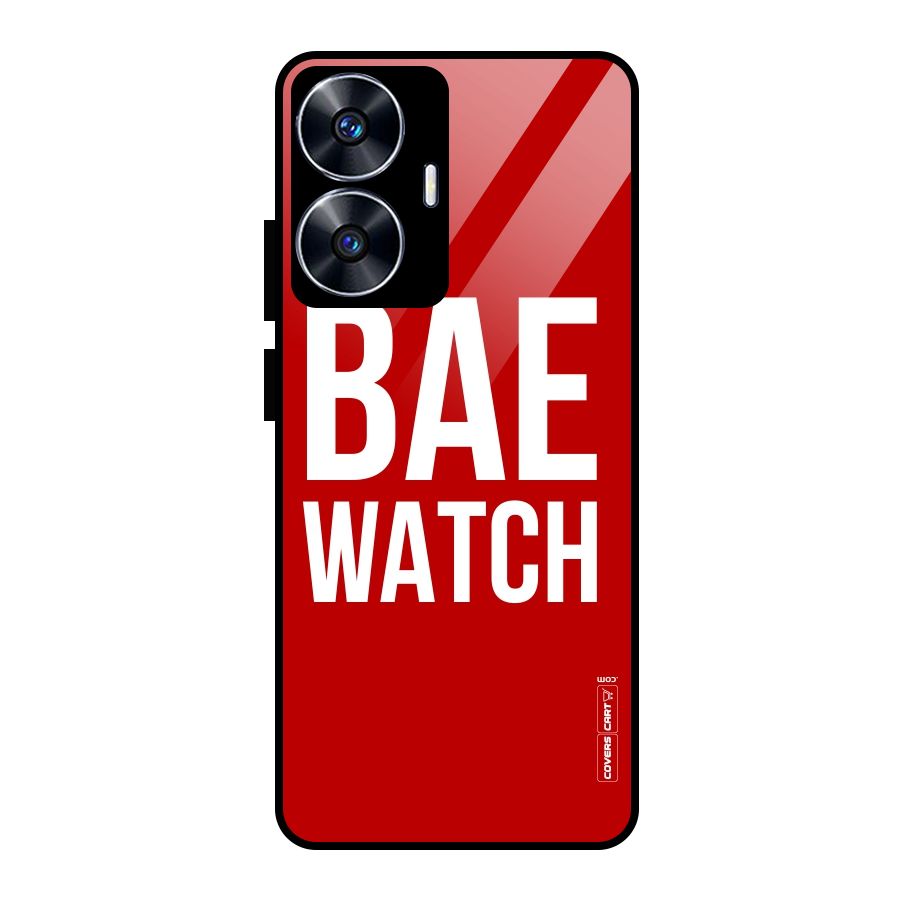 Bae Watch Glass Back Case for Realme Narzo N55