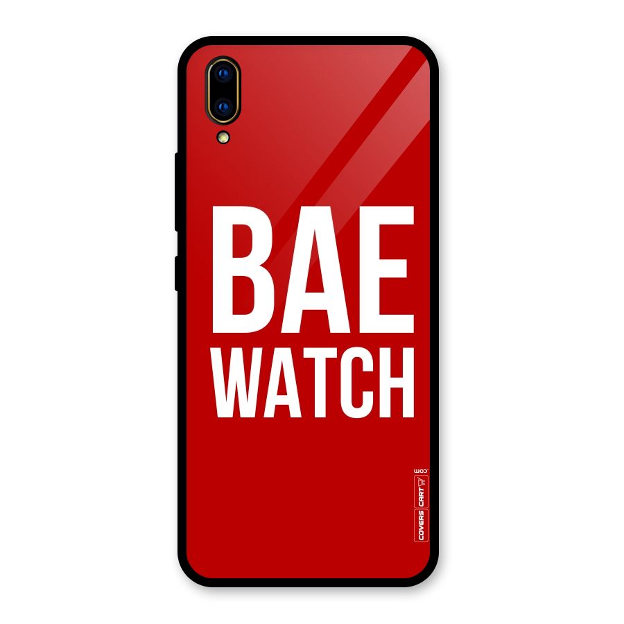 Bae Watch Glass Back Case for Vivo V11 Pro