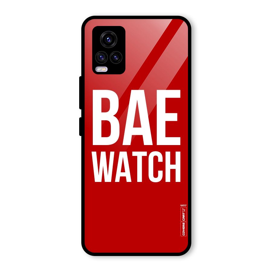 Bae Watch Glass Back Case for Vivo V20 2021