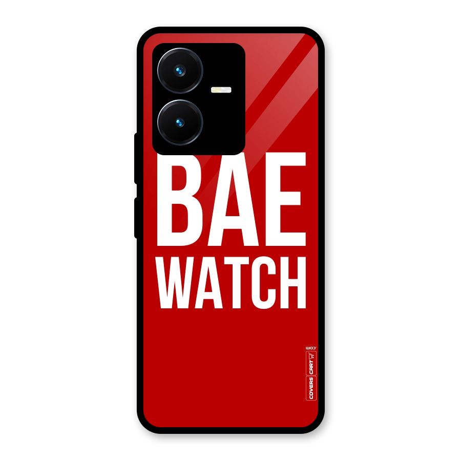 Bae Watch Glass Back Case for Vivo Y22s