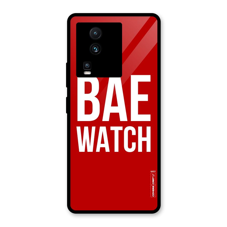 Bae Watch Glass Back Case for Vivo iQOO Neo 7 Pro