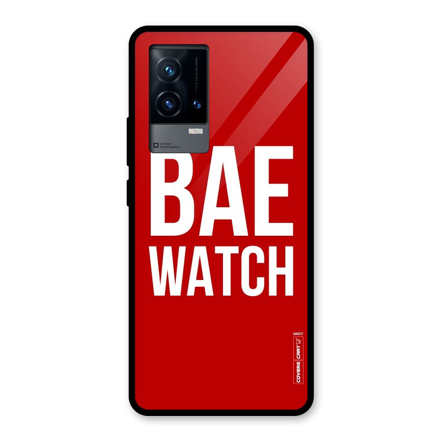 Bae Watch Glass Back Case for iQOO 9 5G