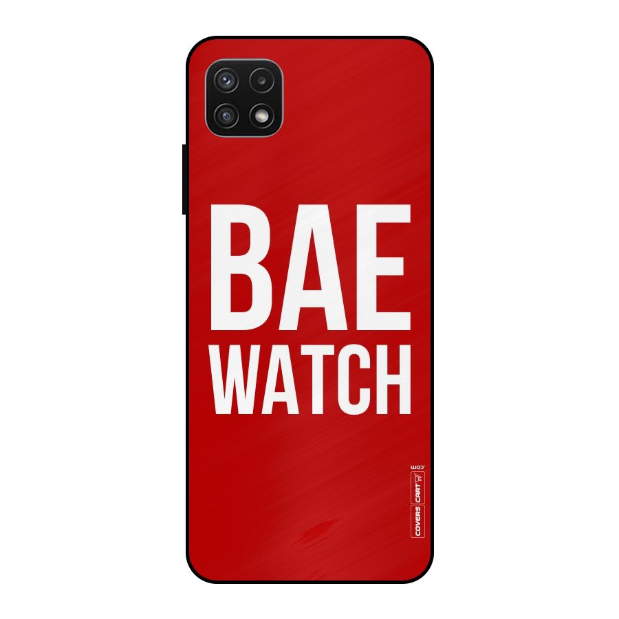 Bae Watch Metal Back Case for Galaxy A22 5G