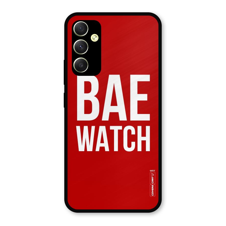 Bae Watch Metal Back Case for Galaxy A34