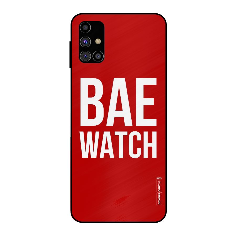 Bae Watch Metal Back Case for Galaxy M31s