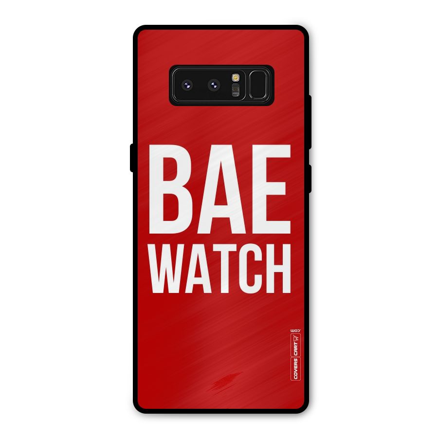 Bae Watch Metal Back Case for Galaxy Note 8