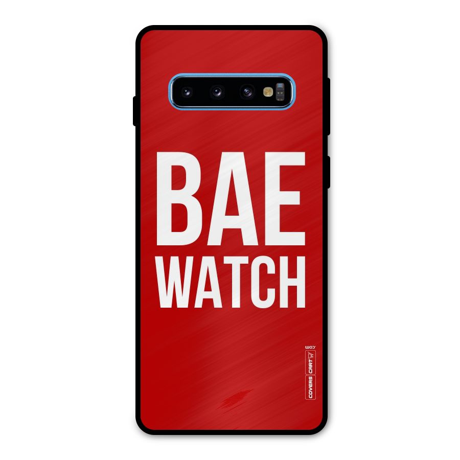 Bae Watch Metal Back Case for Galaxy S10