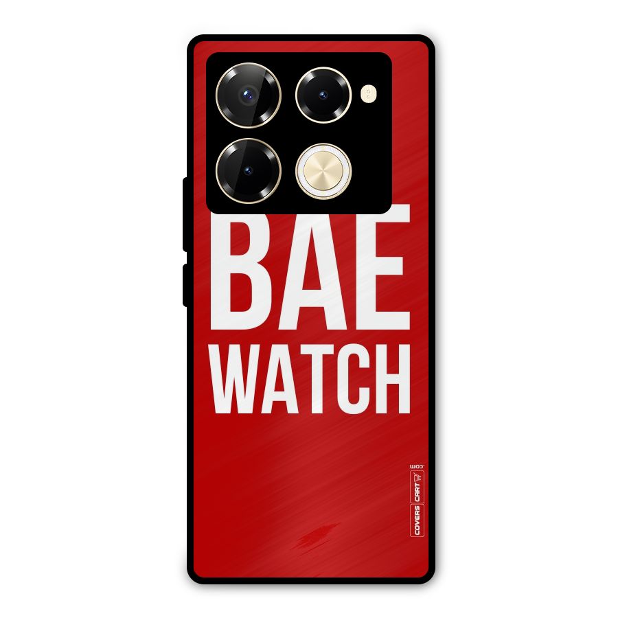 Bae Watch Metal Back Case for Infinix Note 40 Pro Plus