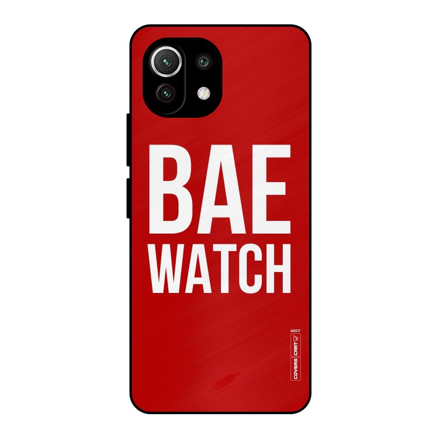 Bae Watch Metal Back Case for Mi 11 Lite NE 5G