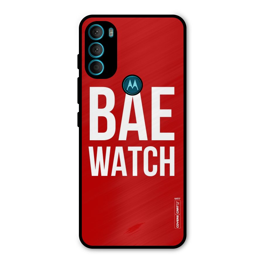 Bae Watch Metal Back Case for Moto G71 5G